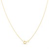 9ct Gold Lab Grown Certificated Diamond Solitaire Necklace, 2cts - L02020 Alternative Image