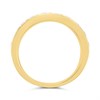 Blossom 9ct Gold 1 Carat Lab Grown Diamond Half Eternity Ring - L40019 Alternative Image