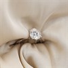 9ct White Gold 6-Claw Solitaire Lab Grown Diamond Ring, 2cts - L40027 Alternative Image