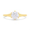 9ct Gold Six-Claw Set Solitaire Lab Grown Diamond Ring, 1ct - L40032 Alternative Image