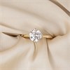 9ct Gold Solitaire Lab Grown Diamond Ring, 1.50cts - L40033 Alternative Image