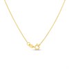 Blossom 9ct Gold 1 Carat Lab Grown Diamond Necklace - L40081 Alternative Image