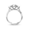 Blossom 9ct White Gold Lab Grown Diamond Graduated Trilogy Ring - 1.5ct - L40137 Alternative Image