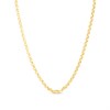 AUREUS Silver & 9ct Bonded Gold 18in Belcher Chain - M3801 Alternative Image