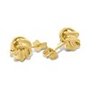 18ct Gold Vermeil Knot Stud 8mm Earrings - M5101 Alternative Image