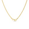 18ct Gold Vermeil Oval Trace Chain - M5801 Alternative Image