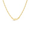 18ct Gold Vermeil Singapore Chain - 18in - M5804 Alternative Image