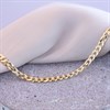 18ct Gold Vermeil Flat Curb Chain - 20in - M5807 Alternative Image