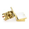 Treasured Trinkets Gothic Gold Skull Trinket Box - P12186 Alternative Image