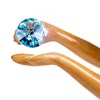 Jasmine Imitation Birthstone Figurine (March - Aquamarine) - P46118 Alternative Image