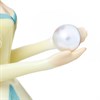 Ariel Imitation Birthstone Figurine (June - Pearl) - P46121 Alternative Image