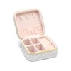 Sparkle Travel Jewellery Box With Pink Lining - P5411 Alternative Image