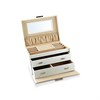 Mele & Co White Bonded Leather Jewellery Box - P55138 Alternative Image