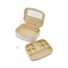 White Lockable Jewellery Box - P55173 Alternative Image
