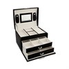 Black PU Jewel Box - P55182 Alternative Image