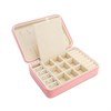 Pink Small Jewellery Box With Earring Pad Insert - P55192 Alternative Image