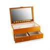 Mele & Co Champagne Rose Gretel Wooden Jewellery Box - P5540 Alternative Image