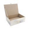 Leaf Print Glass Jewellery Box - P56185 Alternative Image