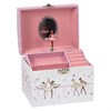 Domed Ballet Jewel Case With Beaded Handle - P56199 Alternative Image