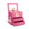 Stardust Princess Two Drawer Musical Jewel Box - P56202 Alternative Image