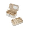 Mele & Co White PU Jewellery Box - P5682 Alternative Image