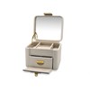 Two Tone Leather Jewellery Box - P5808 Alternative Image