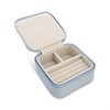 76303 Carters Dusky Blue Square Travel Jewel Box - P58110 Alternative Image