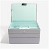 Stackers Grey Mint Classic Jewellery Box - P5831 Alternative Image