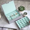 Stackers Grey Mint Classic Jewellery Box - P5831 Alternative Image