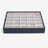 Stackers Navy Pebble Classic Jewellery Box - P5870 Alternative Image