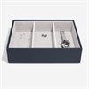 Stackers Navy Pebble Classic Jewellery Box - P5870 Alternative Image