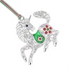 Newbridge Silverware Silver Plated Unicorn Christmas Decoration - P59151 Alternative Image