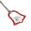 Newbridge Stone Set Reindeer In Bell (Engravable) - P59193 Alternative Image
