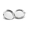 Green Crystal Set Round Compact Mirror - P66128 Alternative Image