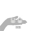 Beatrix Potter A32329 Peter Rabbit Silver Plated Tooth And Curl Set - P87139 Alternative Image
