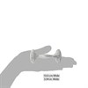 Beatrix Potter A32350 Peter Rabbit Silver Plated Baby Rattle - P87146 Alternative Image