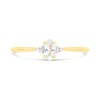 9ct Gold Aquamarine And Diamond Ring - R0203 Alternative Image