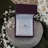 9ct Gold Two Colour Blue Topaz And Diamond Ring - EXCLUSIVE - R0422 Alternative Image