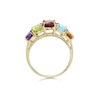 9ct Gold Multi Stone Ring - R0935 Alternative Image
