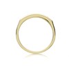 9ct Gold Ruby And Cubic Zirconia Half Eternity Ring - R0936 Alternative Image