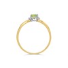 9ct Gold Peridot And Diamond Ring - R0960 Alternative Image