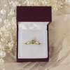 9ct Gold Peridot And Diamond Ring - R0960 Alternative Image