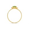 9ct Gold Oval Peridot Ring - R0962 Alternative Image