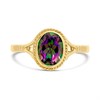 9ct Gold Oval Mystic Topaz Ring - R0966 Alternative Image