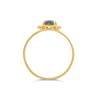 9ct Gold Oval Mystic Topaz Ring - R0977 Alternative Image