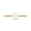 9ct Gold Opal And Diamond Ring - R0993 Alternative Image