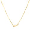 14ct Gold Faceted Belcher Chain - 18in - R1305 Alternative Image