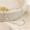 14ct Gold Beveled Figaro Chain - 18in - R1306 Alternative Image
