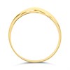 9ct Gold Gentle Curve Plain Wishbone Ring - R1605 Alternative Image