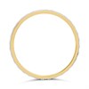 9ct Two Colour Gold Diamond Cut Wedding Ring - 3mm - R1613 Alternative Image